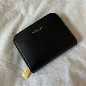 Michael Kors Collection Black & Red Wallet